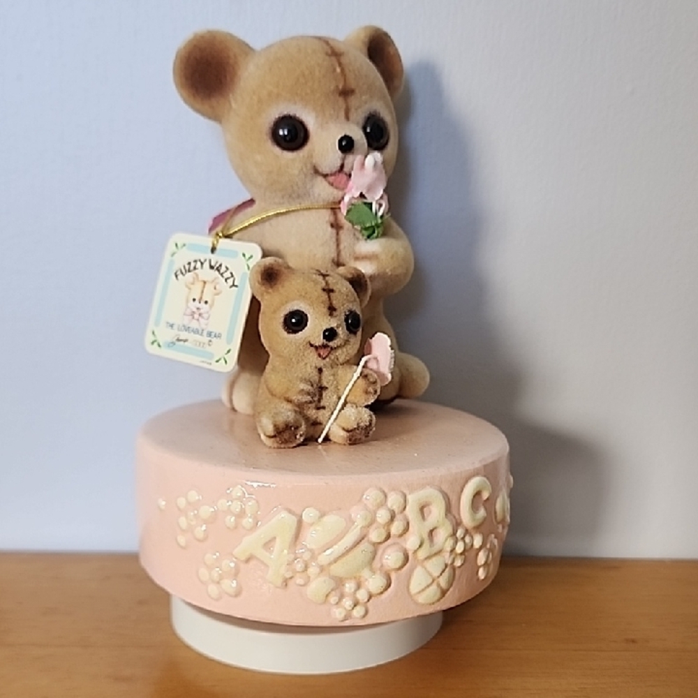 Fuzzy Wazzy The Lovable Bear Figurine